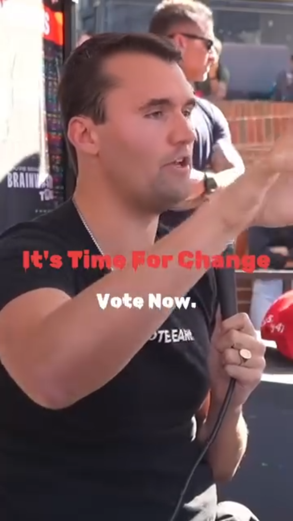 Charlie Kirk Weimar lessons