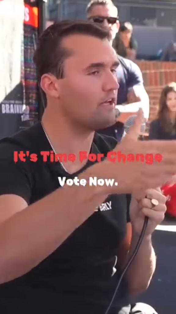 Charlie Kirk campus discussion