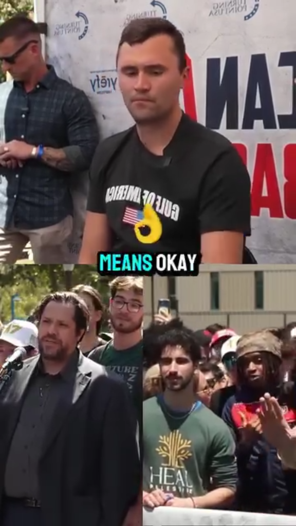 Charlie Kirk student question