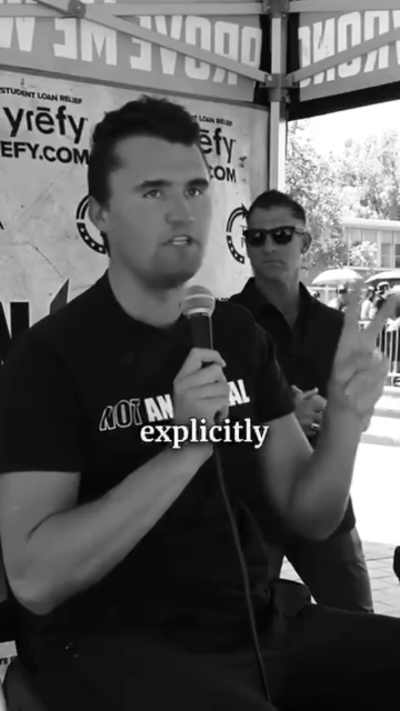 Charlie Kirk freedom and dialogue