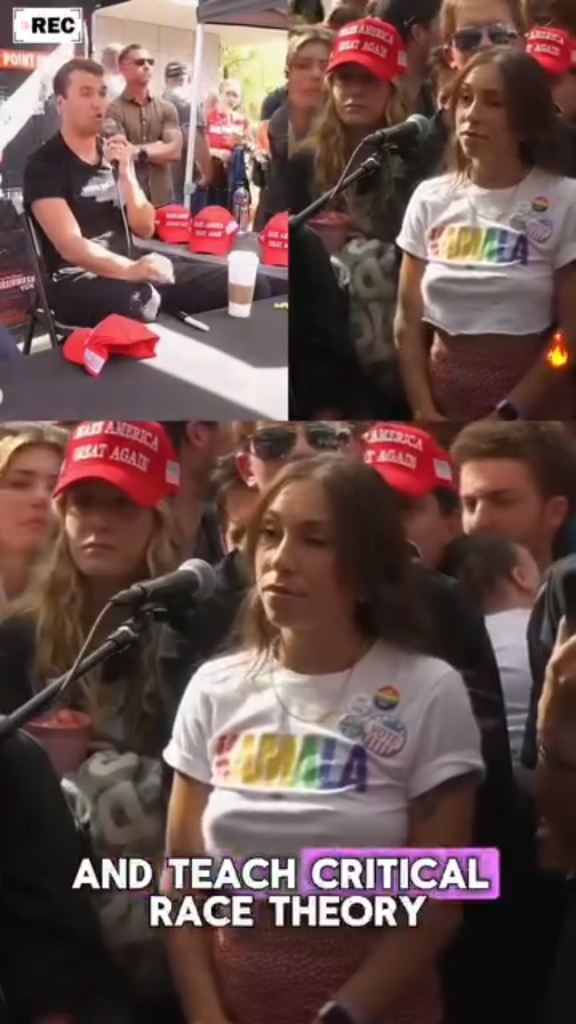 Charlie Kirk democracy debate