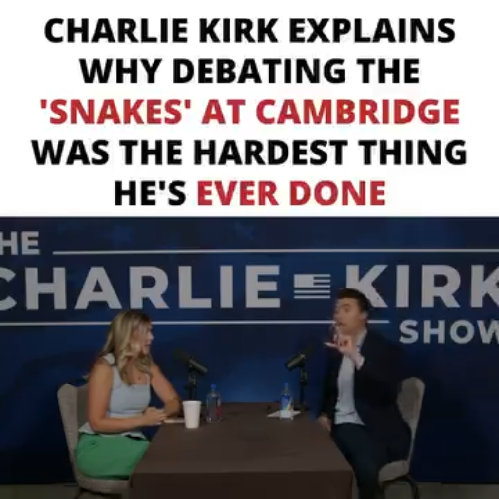 Charlie Kirk Cambridge ideological conflict