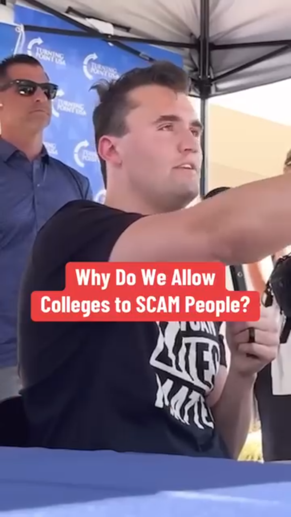 Charlie Kirk Exposes College