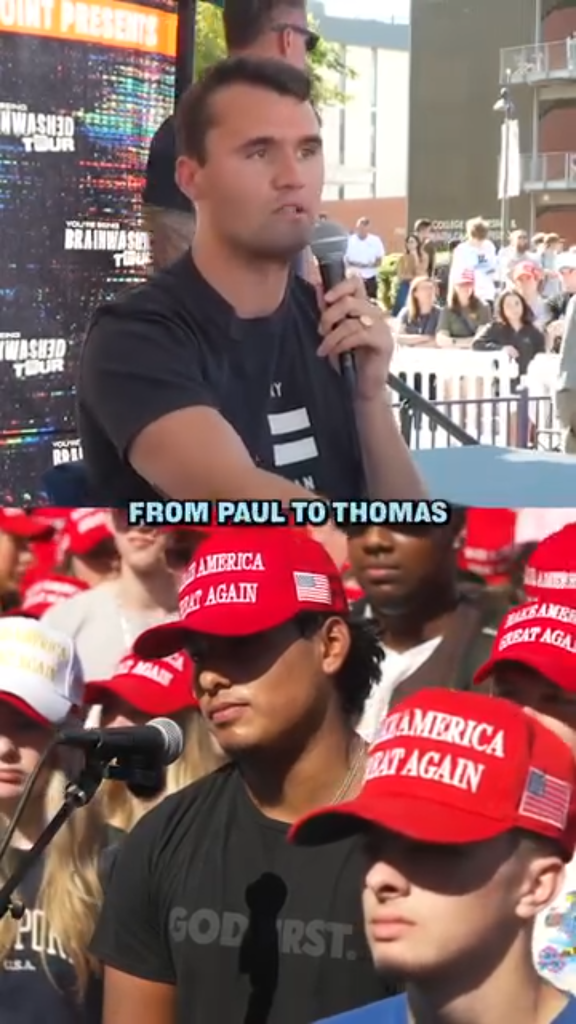 Charlie Kirk's Personal Encounter with Jesus π